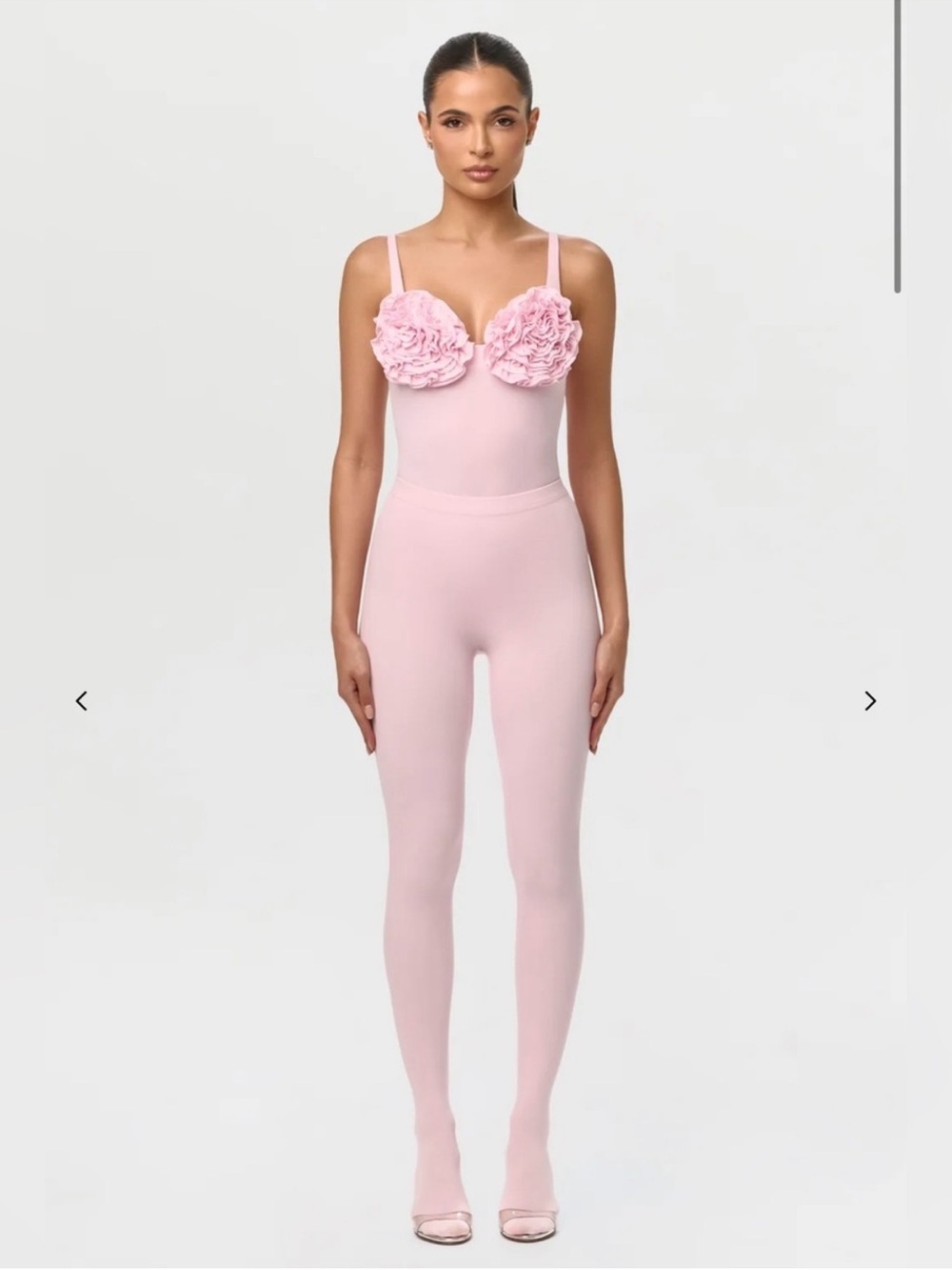 Naked Wardrobe Naked Closed Toe Legging Cotton Candy